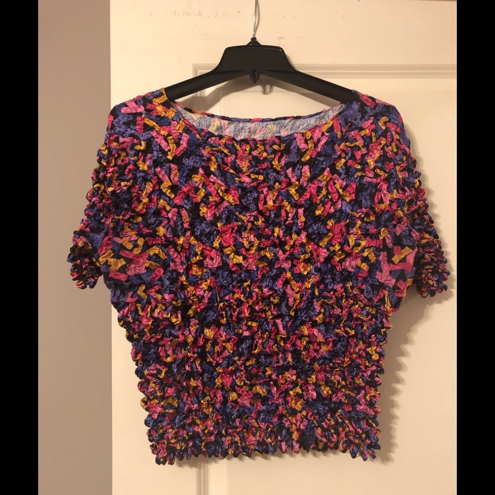 Colorful Stretch Top
